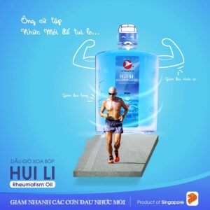 Dầu Gió Singapore HUI LI