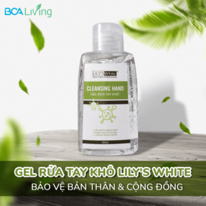 Gel rửa tay khô sát khuẩn Lily’s White
