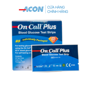 Hộp que thử đường huyết On Call Plus (25 que)
