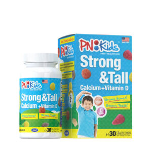 PNKids Strong & Tall – Bổ Sung Canxi Và Vitamin D Cho Trẻ (30 viên)