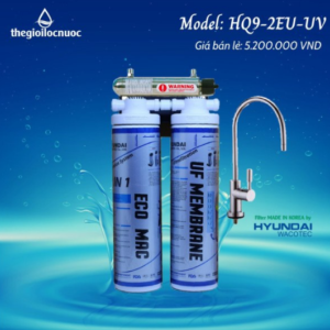 THIẾT BỊ LỌC NƯỚC UỐNG WATEK MODEL: HQ9-2EU-UV