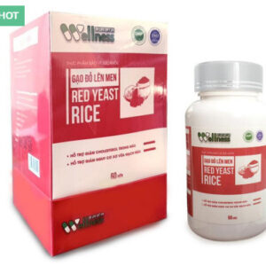 Viên uống giảm nguy cơ tim mạch, mỡ máu Men Gạo Đỏ